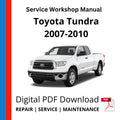 Toyota Tundra 2007-2010 Service Workshop Manual