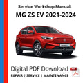 MG Zs EV 2021-2024 Service Workshop Manual