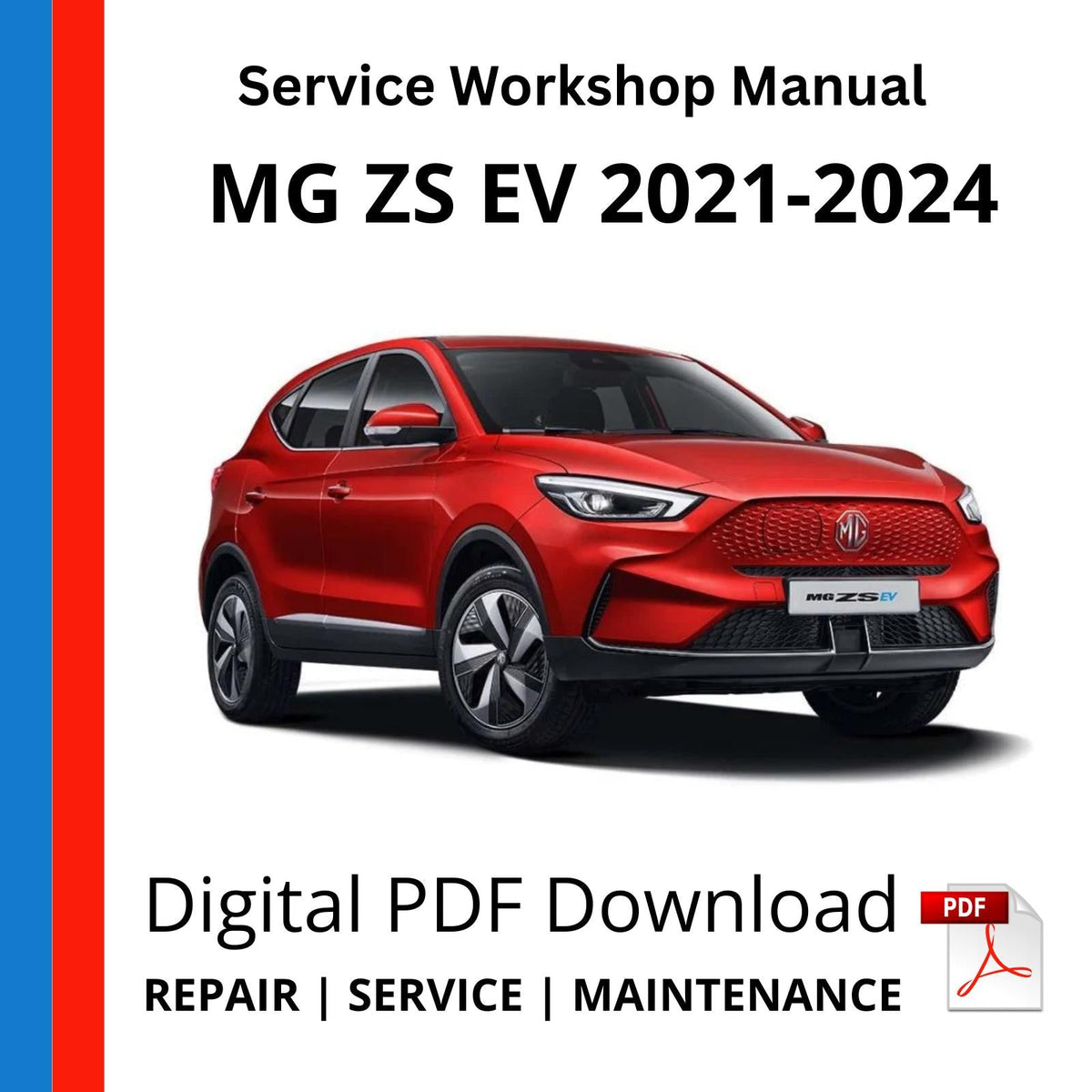 MG Zs EV 2021-2024 Service Workshop Manual