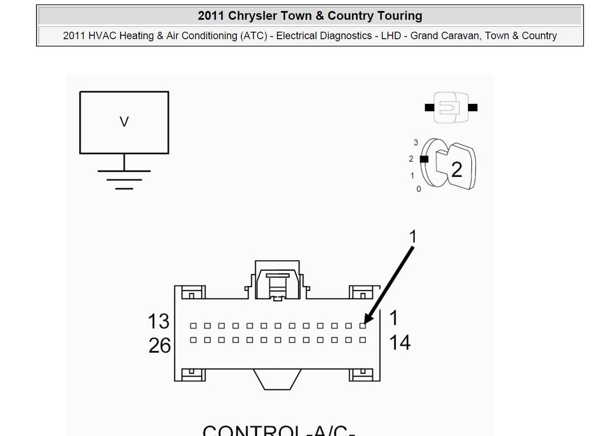 Chrysler Town & Country 2011-2014 Service Workshop Manual
