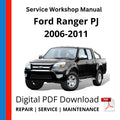 Ford Ranger PJ 2006-2011 Service Workshop Manual