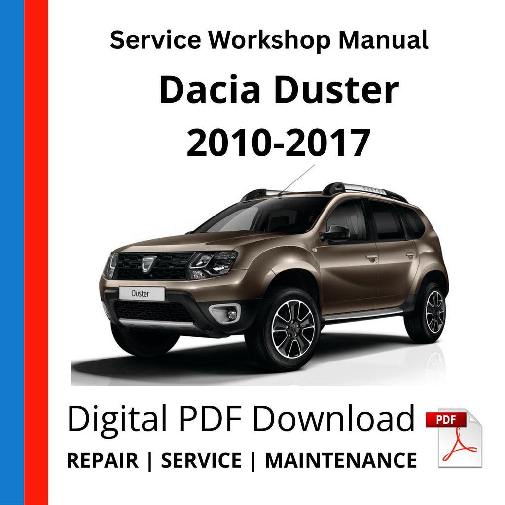 Dacia Duster 2010-2017 Service Workshop Manual