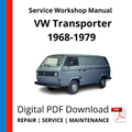 Volkswagen Transporter T2 1968-1979 Service Workshop Manual