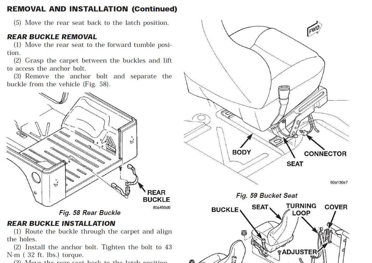 Jeep Wrangler TJ 1997-2006 Service Workshop Manual
