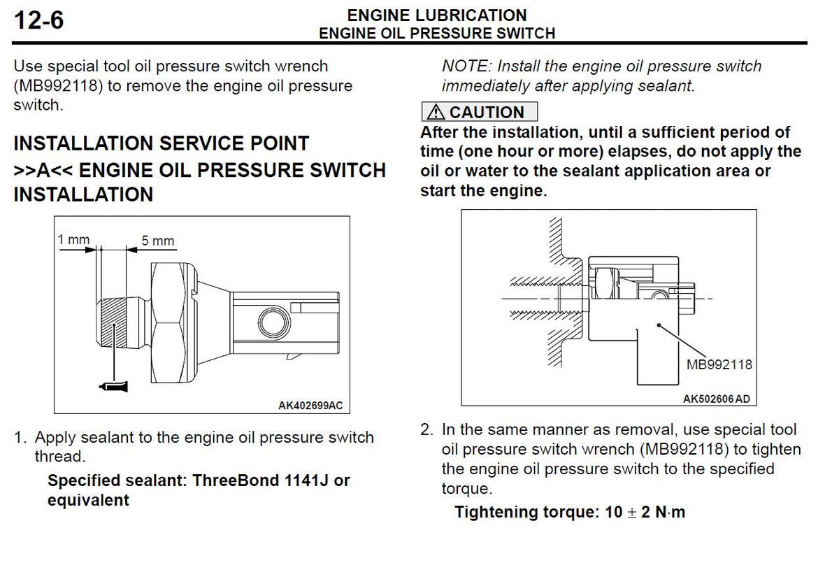 Mitsubishi Outlander 2007-2013 Service Workshop Manual