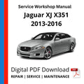 Jaguar XJ X351 2013-2016 Service Workshop Manual