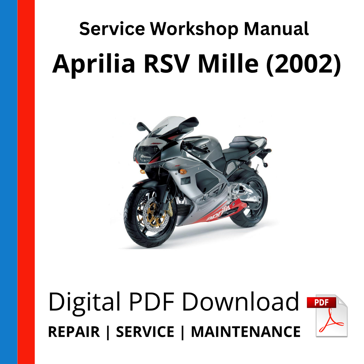 Aprilia RSV Mille (2002) Service Workshop Manual