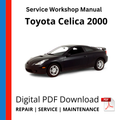 Toyota Celica 2000 Service Workshop Manual