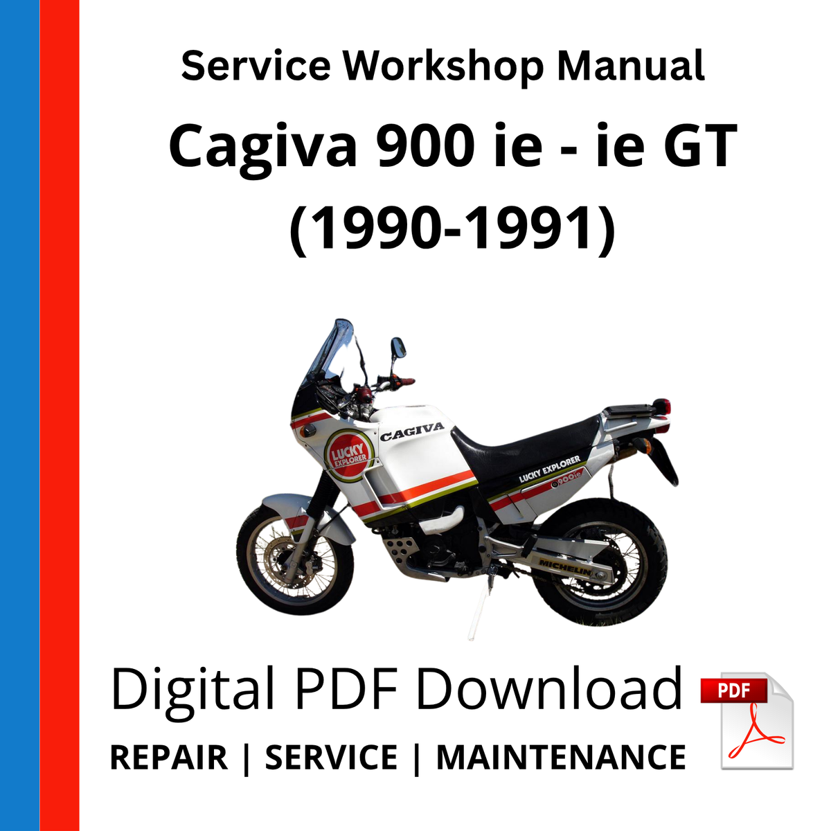 Cagiva 900 ie - ie GT (1990-1991) Service Workshop Manual