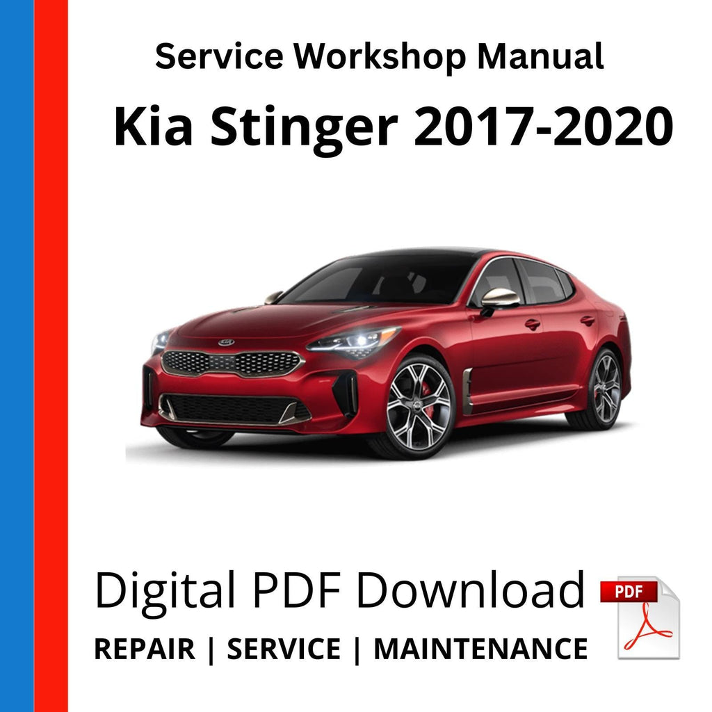 Kia Stinger 2017-2020 Service Workshop Manual
