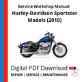 Harley-Davidson Sportster Models (2010) Service Workshop Manual