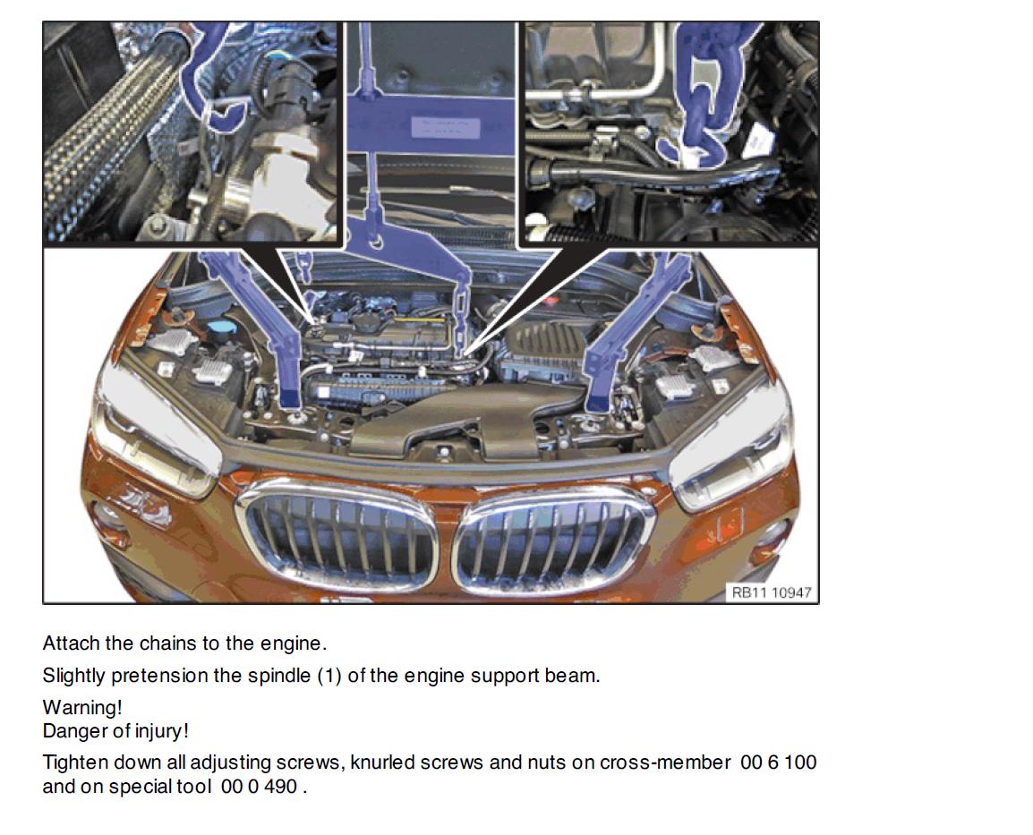 BMW X1 F48 2016-2022 Service Workshop Manual