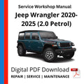 Jeep Wrangler 2020-2025 Service Workshop Manual