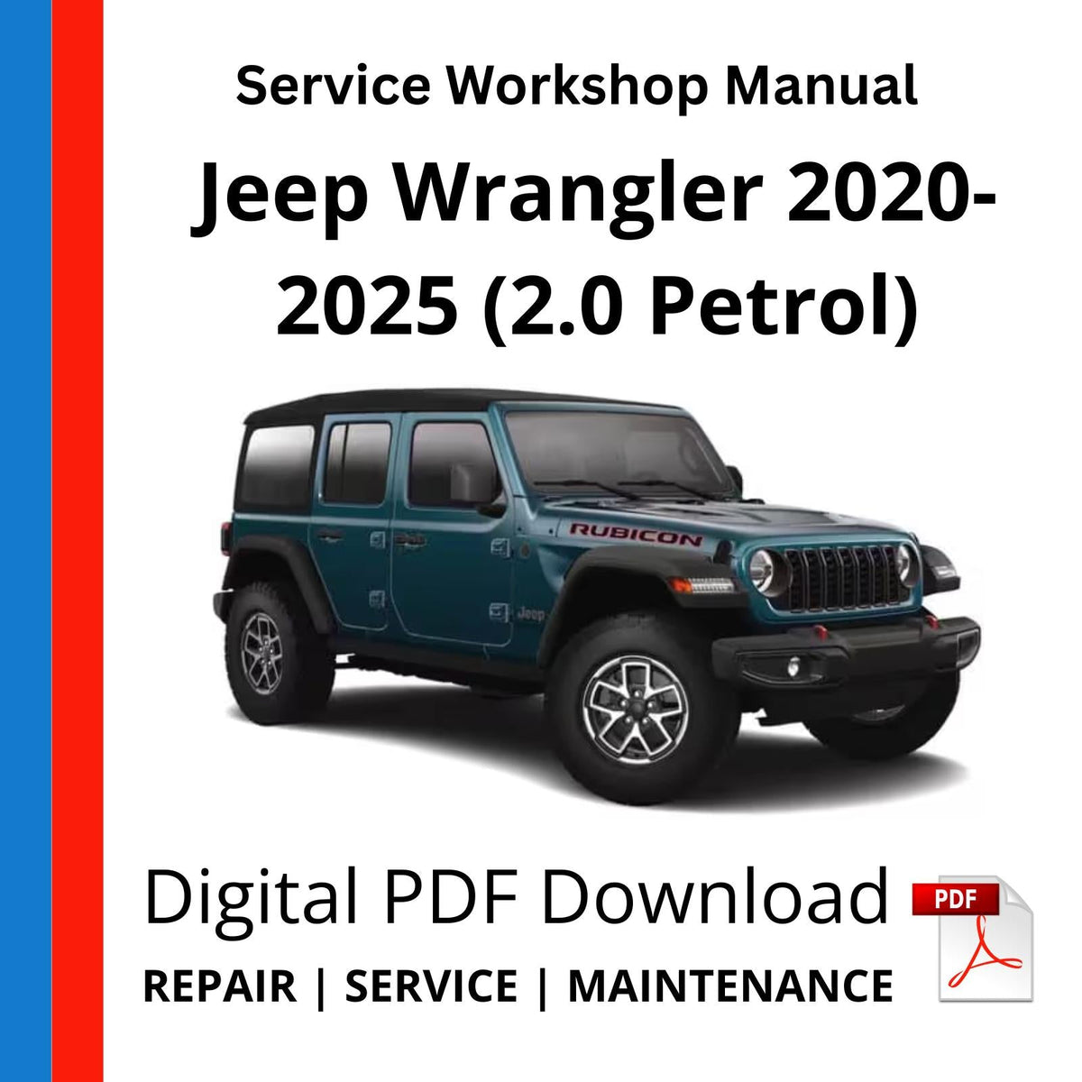 Jeep Wrangler 2020-2025 Service Workshop Manual