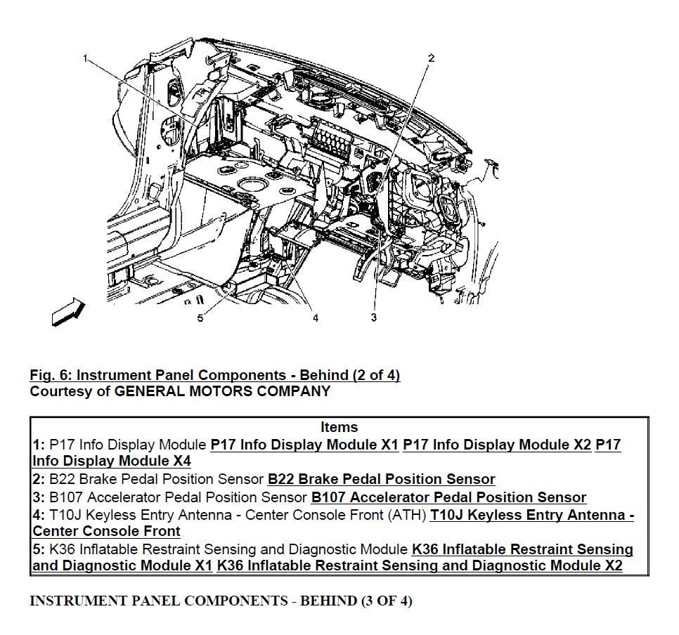 Cadillac XTS 2012-2017 Service Workshop Manual