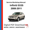 Infiniti EX35 2008-2011 Service Workshop Manual