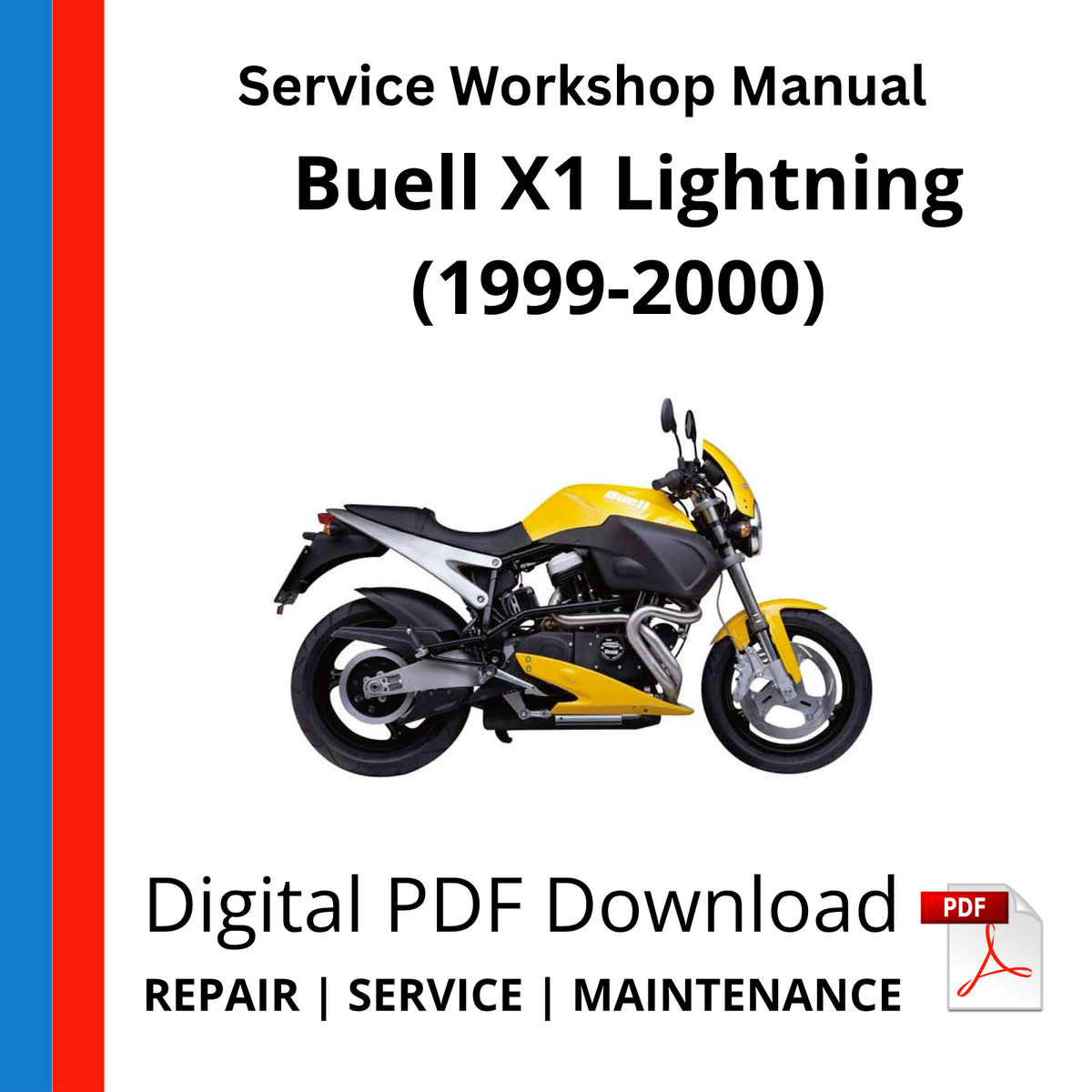 Buell X1 Lightning (1999-2000) Service Workshop Manual