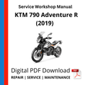 KTM 790 Adventure R (2019) Service Workshop Manual