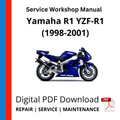 Yamaha R1 YZF-R1 (1998-2001) Service Workshop Manual