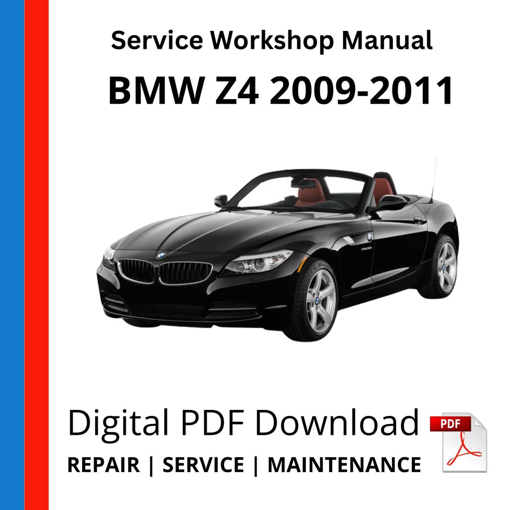BMW Z4 2009-2011 Service Workshop Manual