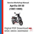 Aprilia SR 50 (1997-1999) Service Workshop Manual