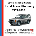 Land Rover Discovery 2 1999-2003 Service Workshop Manual
