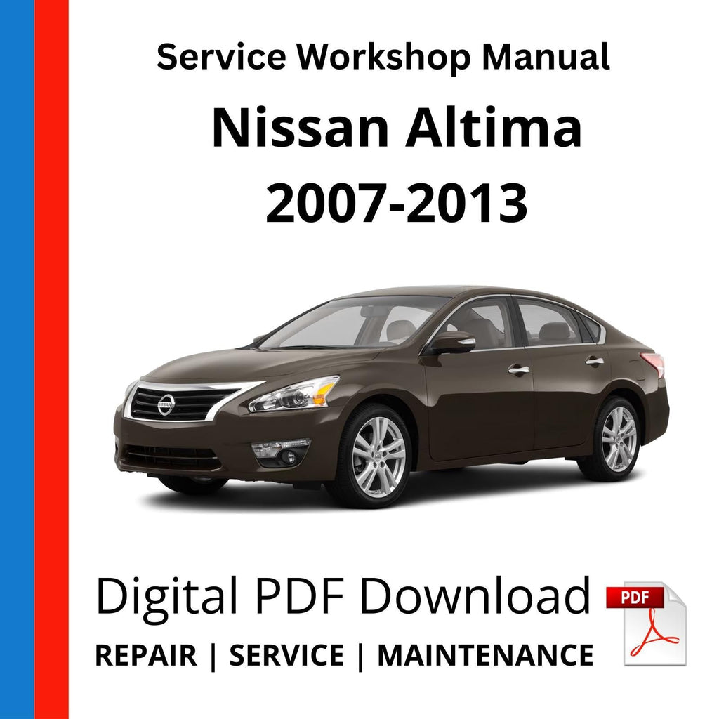 Nissan Altima 2007-2013 Service Repair Manual