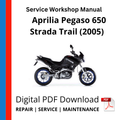 Aprilia Pegaso 650 Strada Trail (2005) Service Workshop Manual