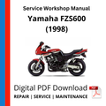 Yamaha FZS600 (1998) Service Workshop Manual