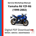 Yamaha R6 YZF-R6 (1999-2002) Service Workshop Manual