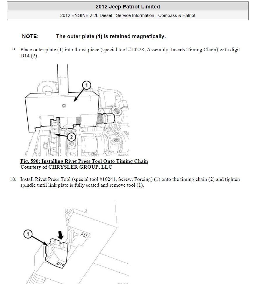 Jeep Patriot 2007-2012 Service Workshop Manual