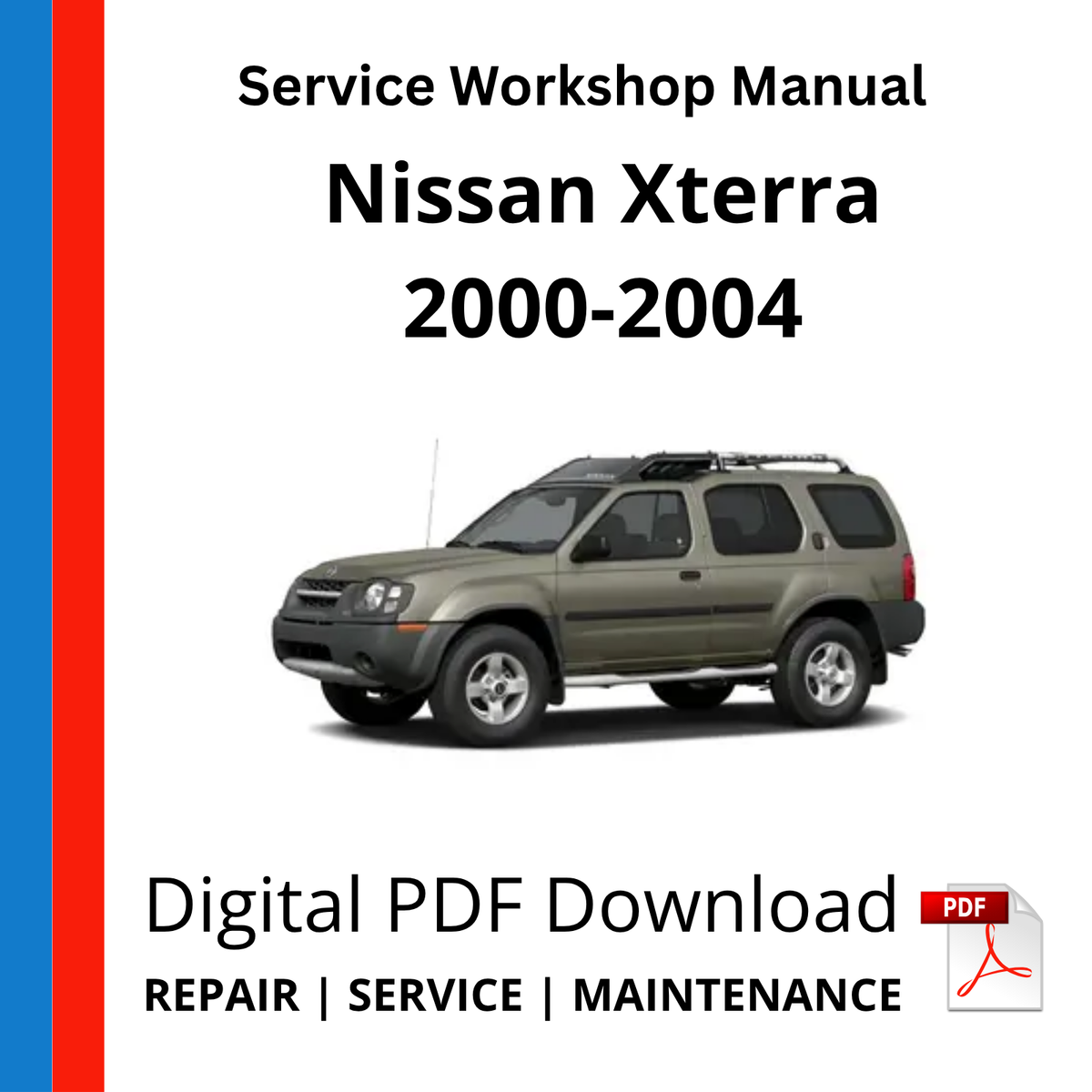 Nissan Xterra 2000-2004 Service Workshop Manual