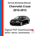 Chevrolet Cruze 2010-2012 Service Workshop Manual