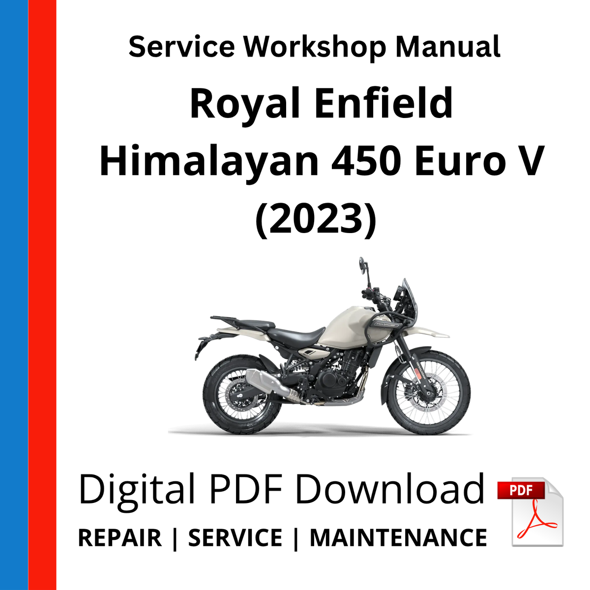 Royal Enfield Himalayan 450 Euro V (2023) Service Workshop Manual