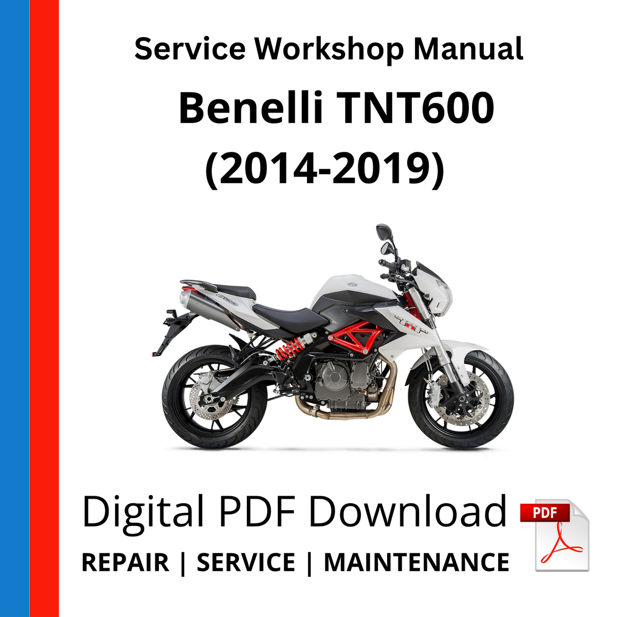 BENELLI TNT600 (2014-2019) Service Workshop Manual