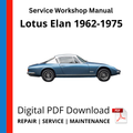 Lotus Elan 1962-1975 Service Workshop Manual
