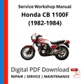 Honda CB 1100F (1982-1984) Service Workshop Manual