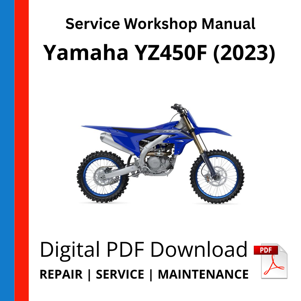 Yamaha YZ450F (2023) Service Workshop Manual