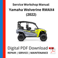 Yamaha Wolverine RMAX2 (2022) Service Workshop Manual