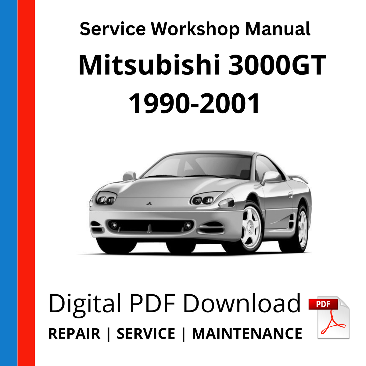 Mitsubishi 3000GT 1990-2001 Service Workshop Manual