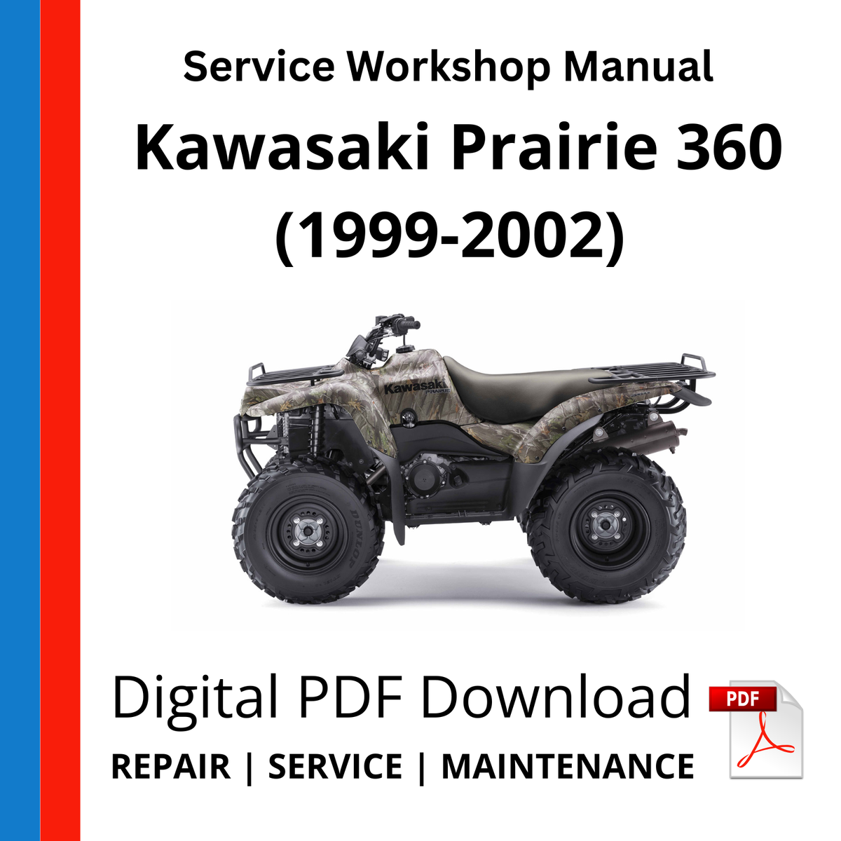 Kawasaki Prairie 360 (1999-2002) Service Workshop Manual