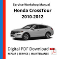 Honda CrossTour 2010-2012 Service Workshop Manual