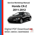 Honda CR-Z 2011-2012 Service Workshop Manual