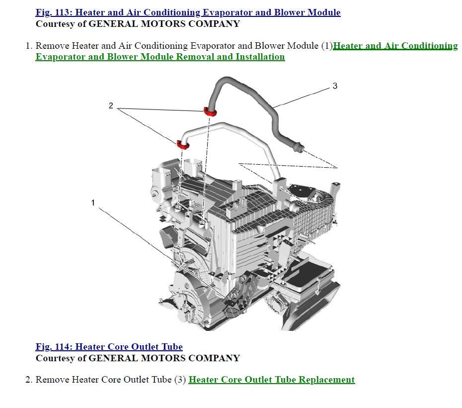 Cadillac XTS 2017-2019 Service Workshop Manual