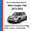 Mini Cooper F56 2013-2023 Service Workshop Manual