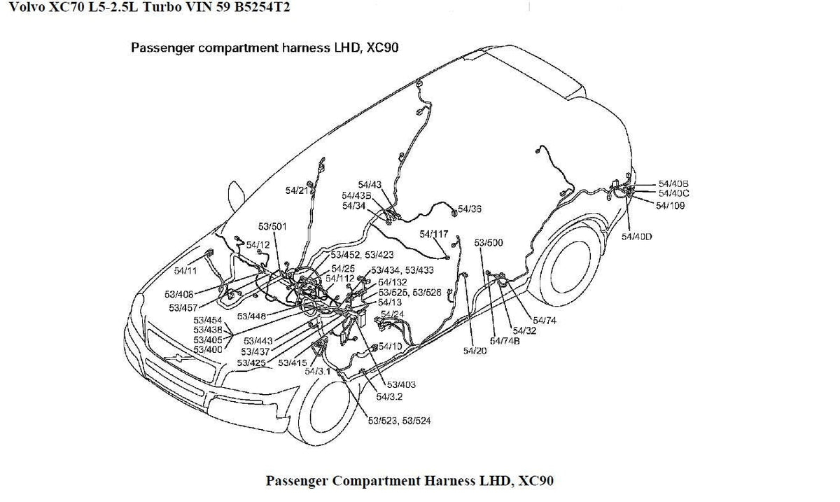 Volvo XC70 2002-2007 Service Workshop Manual