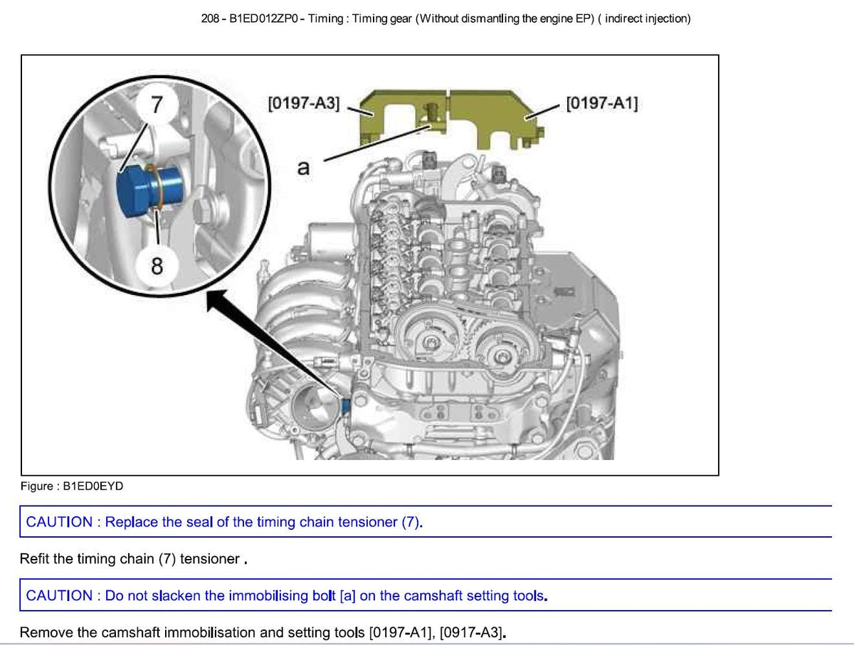 Peugeot 208 2012-2017 Service Workshop Manual