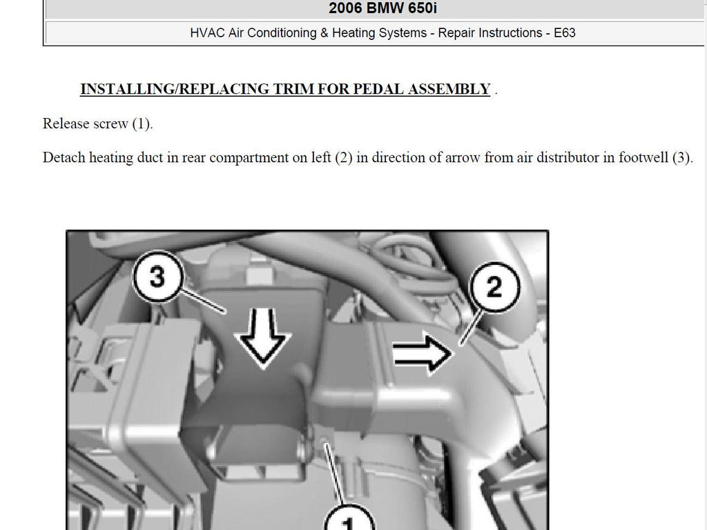BMW 6 Series E63 E64 2004-2010 Service Workshop Manual