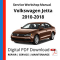 Volkswagen Jetta 2010-2018 Service Workshop Manual
